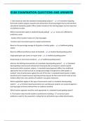 D184 EXAMINATION QUESTIONS AND ANSWERS