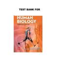 HUMAN BIOLOGY TEST BANK 17TH EDITION &lpar;Mader 2025 UPDATE&rpar;&period;