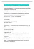D184 EXAMINATION QUESTIONS AND ANSWERS