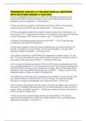 PROGRESSIVE CARE RN A V1 RELIABLE EXAM ALL QUESTIONS WITH SOLUTIONS GRADED A&plus;2025&sol;2026
