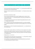 D184 EXAMINATION QUESTIONS AND ANSWERS