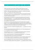 D184 EXAMINATION QUESTIONS AND ANSWERS