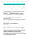 D184 EXAMINATION QUESTIONS AND ANSWERS