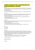 TESTOUT LINUX PRO ACTUAL EXAM QUESTIONS WITH SOLUTIONS GRADED A&plus;2025&sol;2026