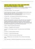 TESTOUT LINUX PRO FINAL STUDY EXAM QUESTIONS WITH SOLUTIONS GRADED A&plus;2025&sol;2026