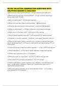 UA BSC 108 ACTUAL EXAMINATION QUESTIONS WITH SOLUTIONS GRADED A&plus;2025&sol;2026