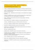 CFESA ELECTRIC QUESTIONS & ANSWERS&lpar;GRADED A&plus;&rpar;