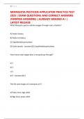 MINNESOTA PESTICIDE APPLICATOR PRACTICE TEST 2025 &vert; EXAM QUESTIONS AND CORRECT ANSWERS &lpar;VERIFIED ANSWERS&rpar; &vert; ALREADY GRADED A&plus; &vert; LATEST RELEASE