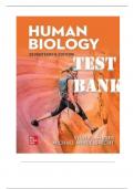 HUMAN BIOLOGY TEST BANK 17TH EDITION &lpar;Mader 2025 UPDATE&rpar;&period;