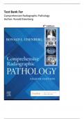 Test Bank For Comprehensive Radiographic Pathology 8th Edition&lpar; Author's&colon;  Ronald Eisenberg&rpar; All Chapters 1-12