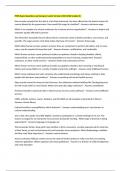 PFHS Exam Questions and Answers Latest Version 2025-2026 Graded A&plus;