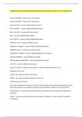 Expeditionary Warfare Specialist &lpar;EXW&rpar; Exam Questions and Answers Graded A&plus; Latest Update 2025