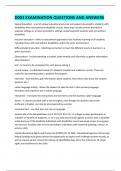D003 EXAMINATION QUESTIONS AND ANSWERS