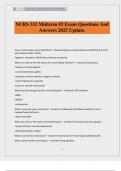 NURS 332 Midterm &num;2 Exam Questions And Answers 2025 Update&period;