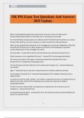 OK PSI Exam Test Questions And Answers 2025 Update&period;
