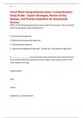 Social Work Comprehensive Exam &sol; Comprehensive Study Guide &ndash; Expert Strategies&comma; Review of Key Quizzes&comma; and Practice Questions for Guaranteed Success