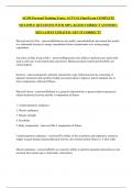 ACSM Personal Training Exam &vert; ACTUAL Final Exam COMPLETE MULTIPLE QUESTIONS WITH 100&percnt; RATED CORRECT ANSWERS &vert; 2025 LATEST UPDATED &vert; GET IT CORRECT&excl;&excl;