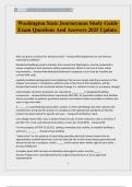 Washington State Journeyman Study Guide Exam Questions And Answers 2025 Update&period;