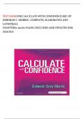 TEST BANK FOR CALCULATE WITH CONFIDENCE 8ED&period; BY DEBORAH C&period; MORRIS&period;- COMPLETE&comma; ELABORATED AND LATEST&vert;&vert;ALL CHAPTERS1-24&lpar;181 PAGES&rpar; INCLUDED AND UPDATED FOR 2024&sol;2025