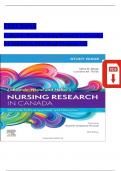 Test Bank For Nursing Research In Canada&comma; 5th Editionby Mina Singh Chapters 1-21