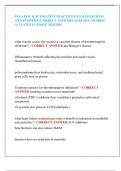 PAEA EOC & SUMMATIVE PRACTICE EXAM QUESTIONS  AND ANSWERS &lpar;CORRECT ANSWERS ALREADY GRADED  A&plus;&rpar; LATEST UPDATE 2025&sol;2026 
