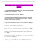 Travel Agent Final Review Questions and Verified Answers