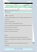 SRS Final Exam Questions with Detailed Verified  Answers &lpar;100&percnt; Correct Answers&rpar; &sol;Already Graded  A&plus; 