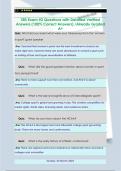 SRS Exam &num;3 Questions with Detailed Verified  Answers &lpar;100&percnt; Correct Answers&rpar; &sol;Already Graded  A&plus; 