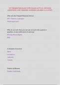 1ST TRIMESTER EXAM NYPD EXAM &lpar;ACTUAL 2025&sol;2026&rpar; QUESTIONS AND VERIFIED ANSWERS GRADED A&plus; LATEST