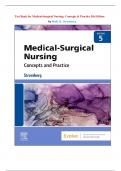 Test Bank for Medical-Surgical Nursing&colon; Concepts & Practice 5th Edition by Holly K&period; Stromberg