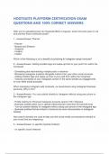 HOOTSUITE PLATFORM CERTIFICATION EXAM QUESTIONS AND 100&percnt; CORRECT ANSWERS