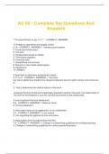  Packaging deal for Assignment 1 - Fundamentals of Underwriting Questions And Answers On AU 60