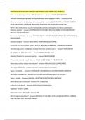 Anesthesia Technician Exam Questions and Answers Latest Update 2025 Graded A&plus;