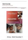 Test Bank for Pediatric Physical Examination&colon; An Illustrated Handbook 4th Edition &lpar;Karen G&period; Duderstadt&comma; 2025&rpar;Newest Edition Rated A&plus;