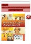 TEST BANK For Nursing Health Assessment The Foundation of Clinical Practice&comma; 3rd Edition by Dillon&comma; Verified Chapters 1 - 27&comma; Complete Newest Version