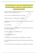 AANP AGPCNP PSI Test 1 & 2 120 ACTUAL EXAM QUESTIONS WITH 100&percnt; RATED CORRECT ANSWERS&vert; 100&percnt; VERIFIED &vert; GRADED A&plus; &vert; 2024-2025 LATEST UPDATED