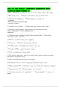 POLI 105 VCU ACTUAL EXAM CORE QUESTIONS WITH ANSWERS 2025 GRADED A&plus;