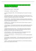 POLI 105 VCU PRACTICE TEST EXAM QUESTIONS WITH ANSWERS 2025 GRADED A&plus;
