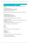U&period;S&period; COAST GUARD AUXILIARY ACTUAL EXAM QUESTIONS WITH SOLUTIONS GRADED A&plus; 2025&sol;2026