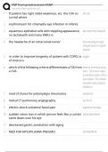 AANP PRACTICE 120 ACTUAL EXAM QUESTIONS WITH 100&percnt; RATED CORRECT ANSWERS&vert; 100&percnt; VERIFIED &vert; GRADED A&plus; &vert; 2024-2025 LATEST UPDATED