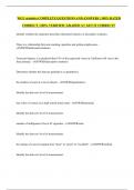 WGU statistics COMPLETE QUESTIONS AND ANSWERS &vert; 100&percnt; RATED CORRECT &vert; 100&percnt; VERIFIED &vert; GRADED A&plus;&vert; GET IT CORRECT&excl;&excl;