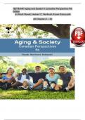 TEST BANK Aging and Society A Canadian Perspectives 9th Edition by Mark Novak&comma; Herbert C&period; Northcott&comma; Karen Kobayashi All Chapters 1 - 20