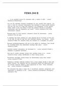 FEMA 244 B