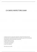 SMOG LEVEL 2 FINAL REVIEW QUESTIONS AND NSWERS RATED A&plus;