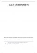 SMOG QUESTIONS AND NSWERS RATED A&plus;