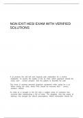 NGN EXIT HESI EXAM WITH VERIFIED SOLUTIONS