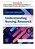 TEST BANK Understanding Nursing Research Building an Evidence-Based Practice&comma; 8th Edition By Susan K&period; Grove