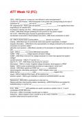 ATT Week 12 &lpar;FC&rpar; Exam 2025&sol;2026 Questions With Completed & Verified Solutions&period;