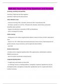 NUR 642 Final Exam Prep Questions and Answers