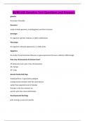 NURS 642 Genetics Test Questions and Answers